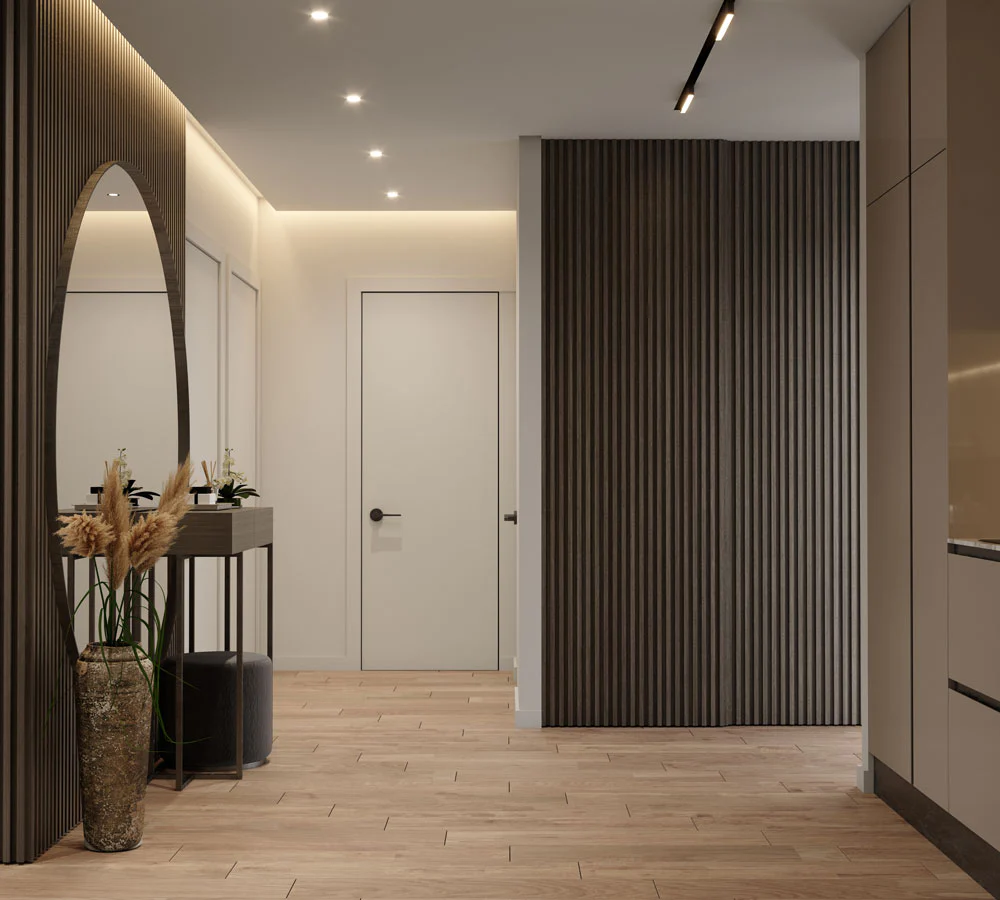 Designing with Depth: The Art of Wood Slat Wall Panels